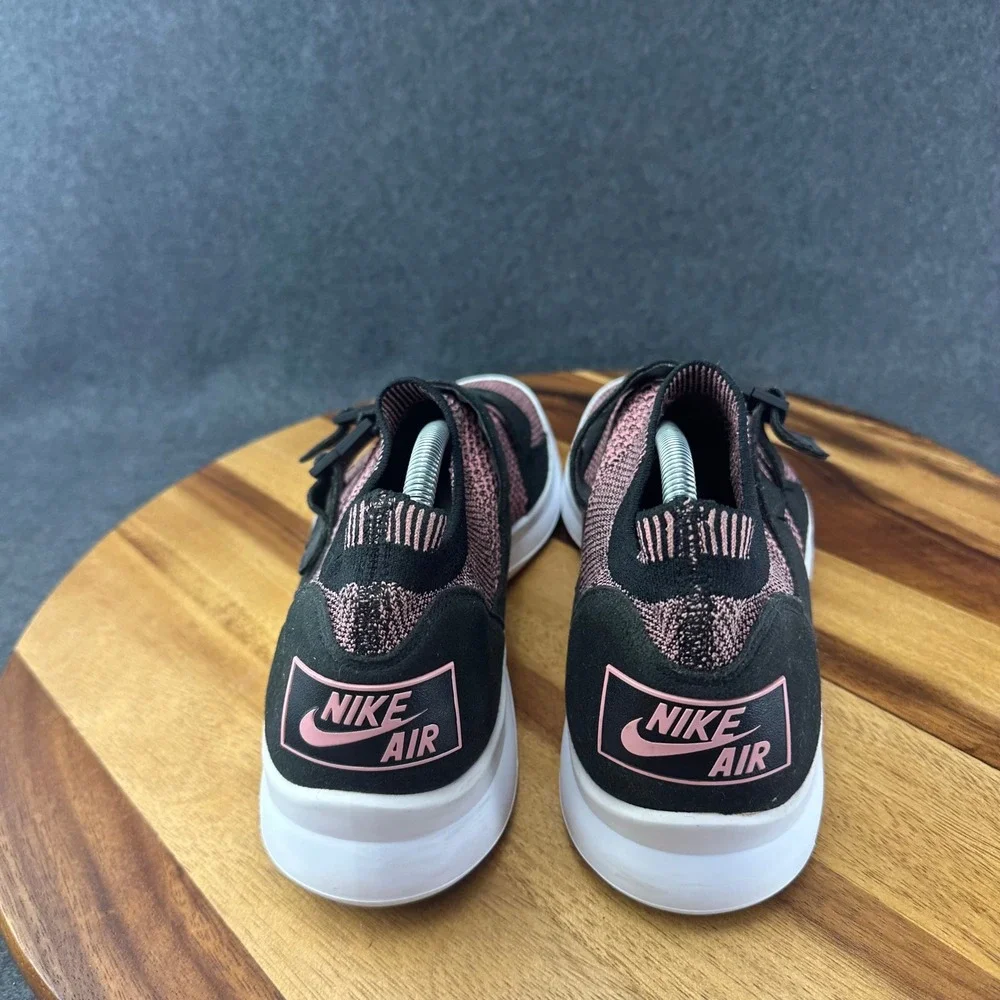 Nike Air Sock Racer Ultra Flyknit Mens 11 Pink Black Buckle Sneakers 898022-003